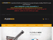 Tablet Screenshot of leflexinox.com